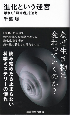 『進化という迷宮:隠れた「調律者」を追え』(千葉聡/講談社現代新書) 『進化という迷宮:隠れた「調律者」を追え』(千葉聡/講談社現代新書)